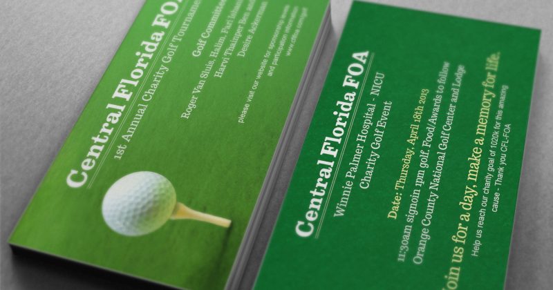 Central Florida FOA Business Cards