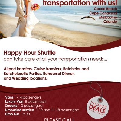 Happy Hour Shuttle Weddings